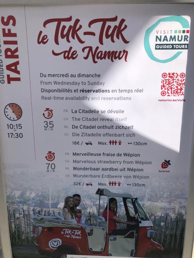 Maurice En Ville N14 Namur Exterior foto